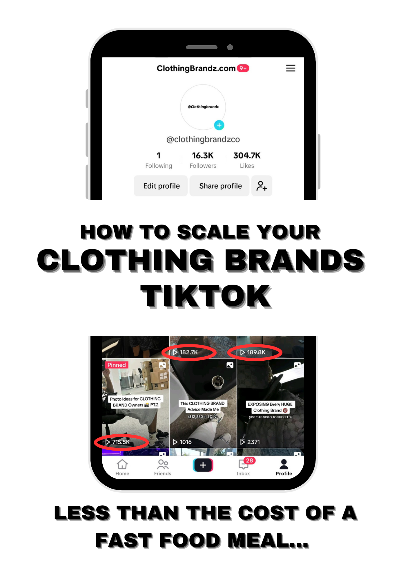 HOW TO SCALE YOUR CLOTHING BRANDS TIKTOK