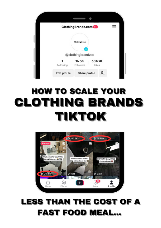 HOW TO SCALE YOUR CLOTHING BRANDS TIKTOK