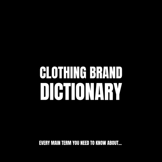 THE CLOTHING BRAND DICTIONARY - HANDBOOK