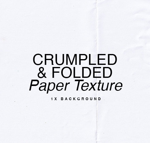 CRUMPLED PAPER BACKGROUND TEXT GRAPHIC