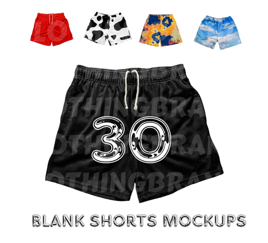 BLANK SHORTS (30) MOCKUPS