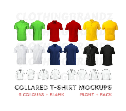 COLLARED T-SHIRT (12) MOCKUPS