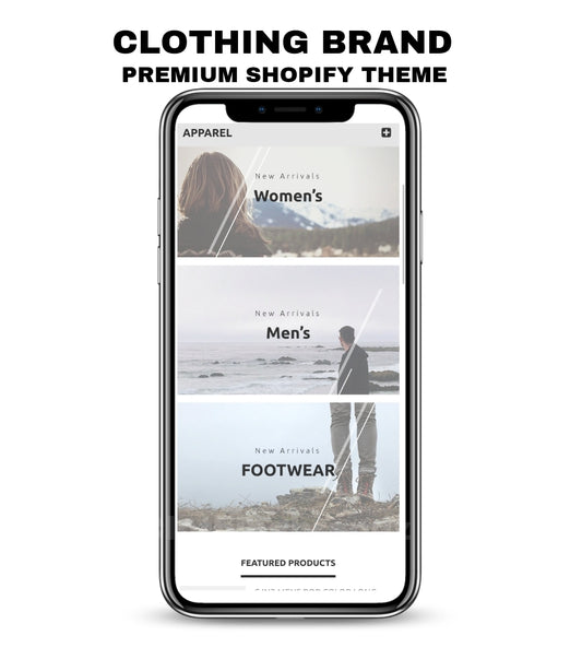 CLOTHING BRAND - PREMIUM SHOPIFY THEME