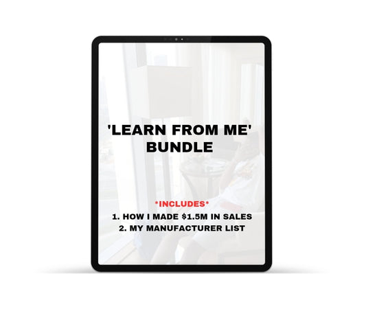 'LEARN FROM ME' BUNDLE