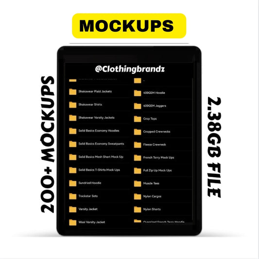 MOCKUPS (200+) PACK