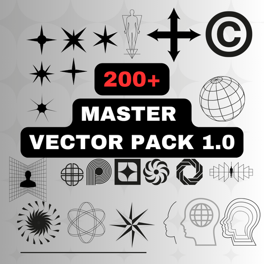 MASTER VECTOR PACK 1.0 (200+ VECTORS)