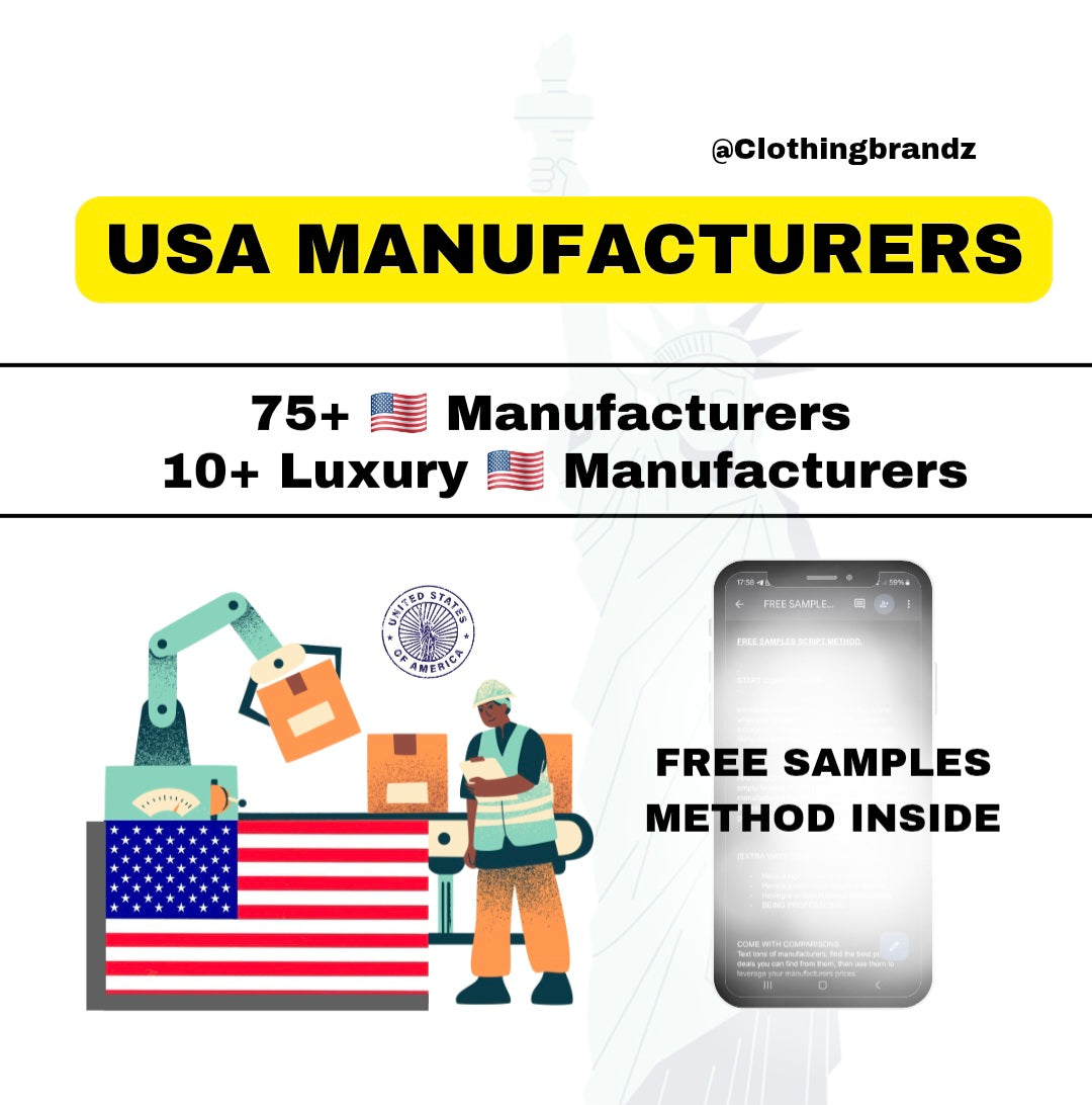 USA MANUFACTURERS (75+)
